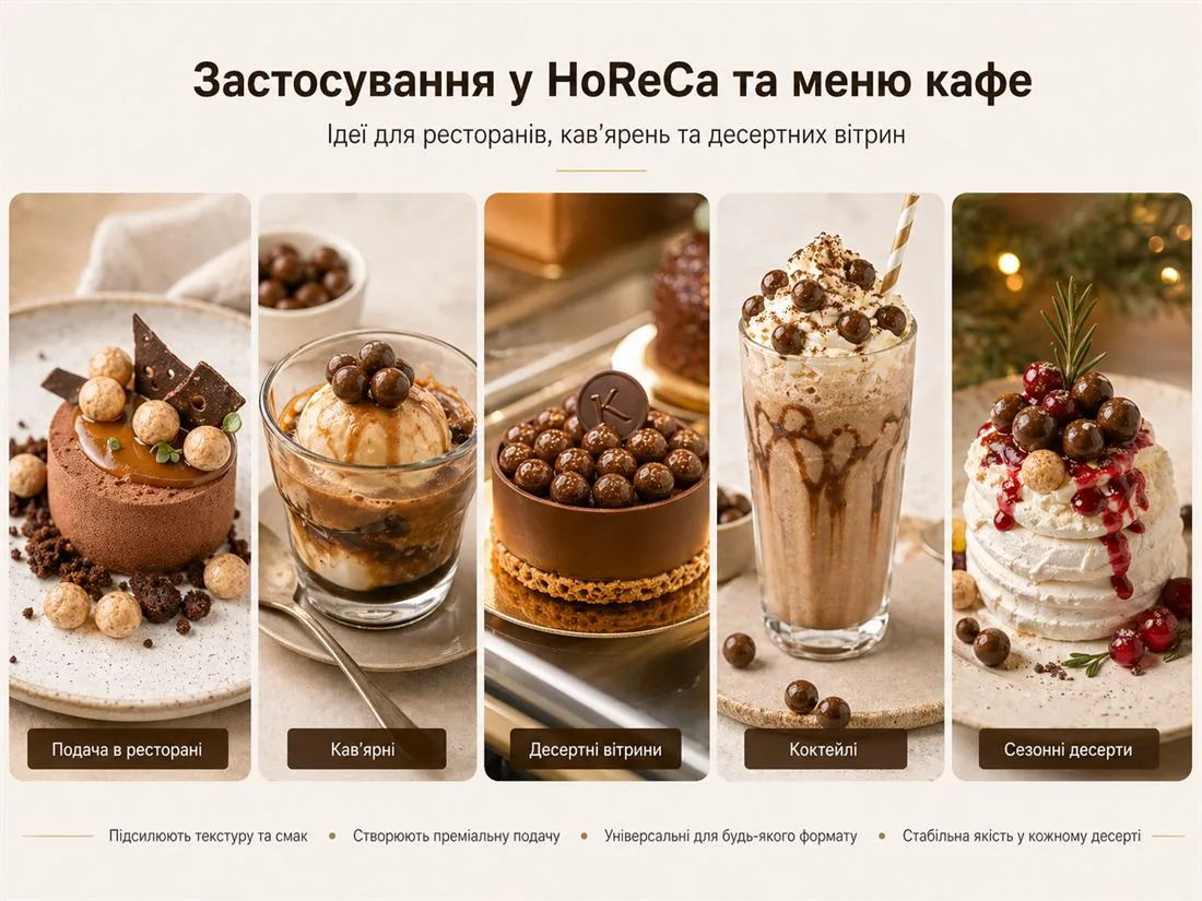 ХоРеКа і декор для коктейлів