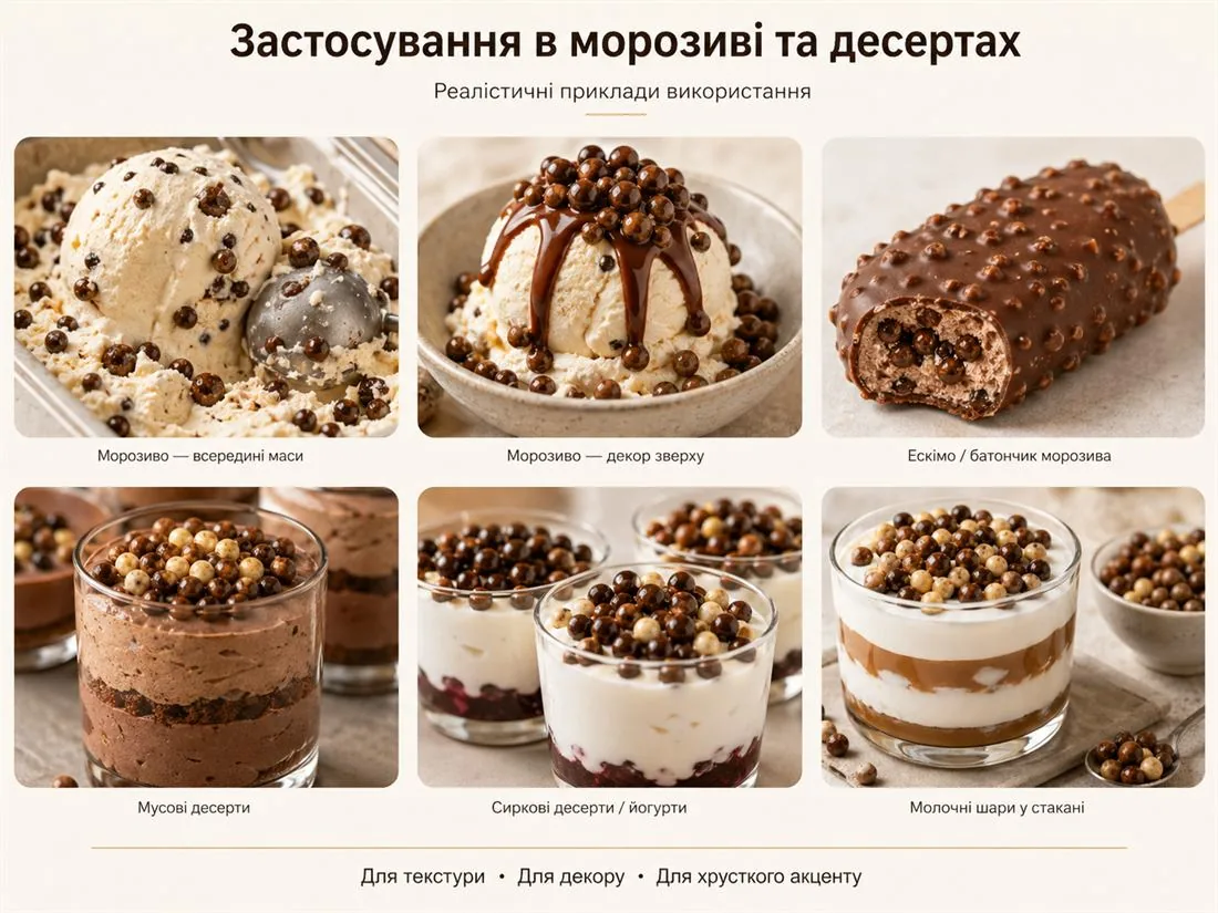 Морозиво, йогурти та молочний напрям