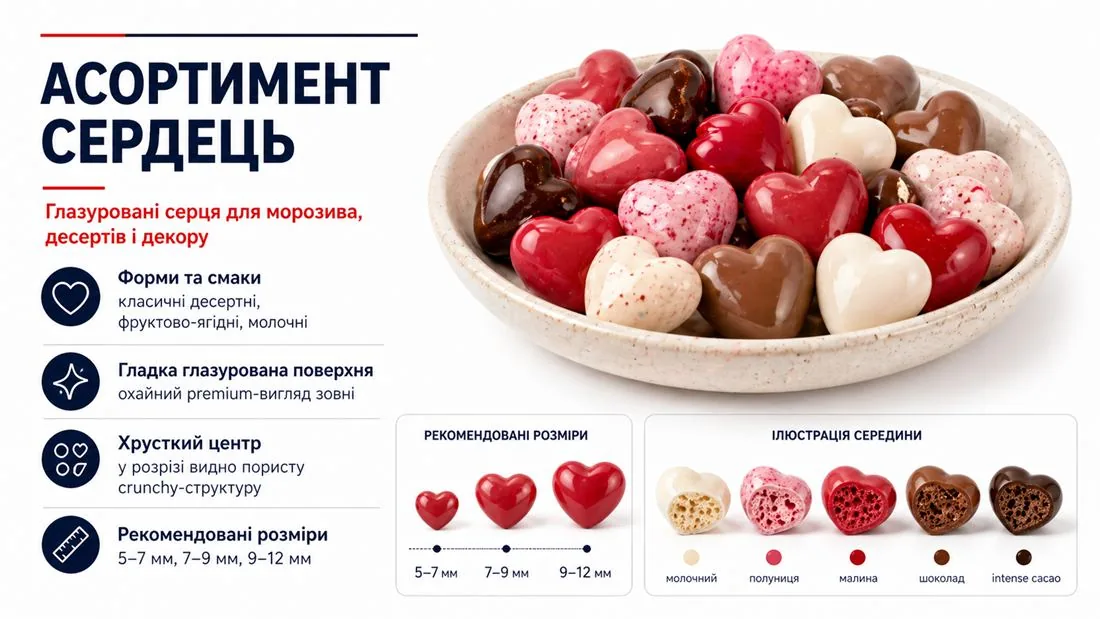 Глазуровані серця